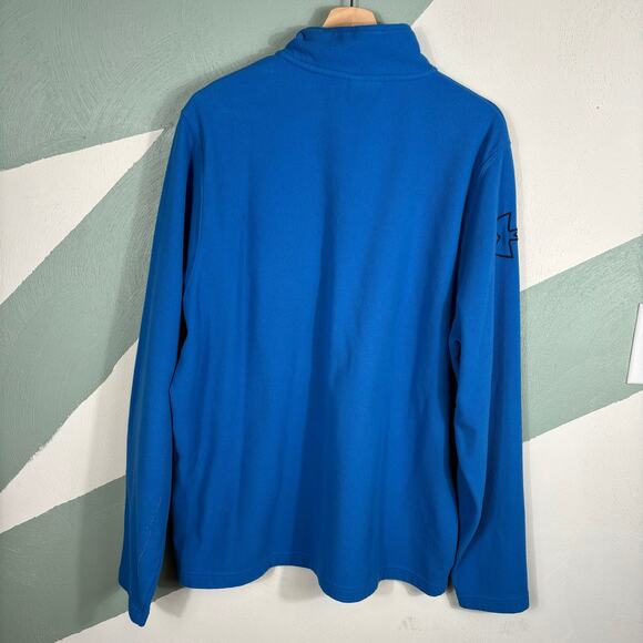 Under Armour Men's Size XL Polar Fleece Half Zip Cold Winter Pullover Sweater - Picture 11 of 11